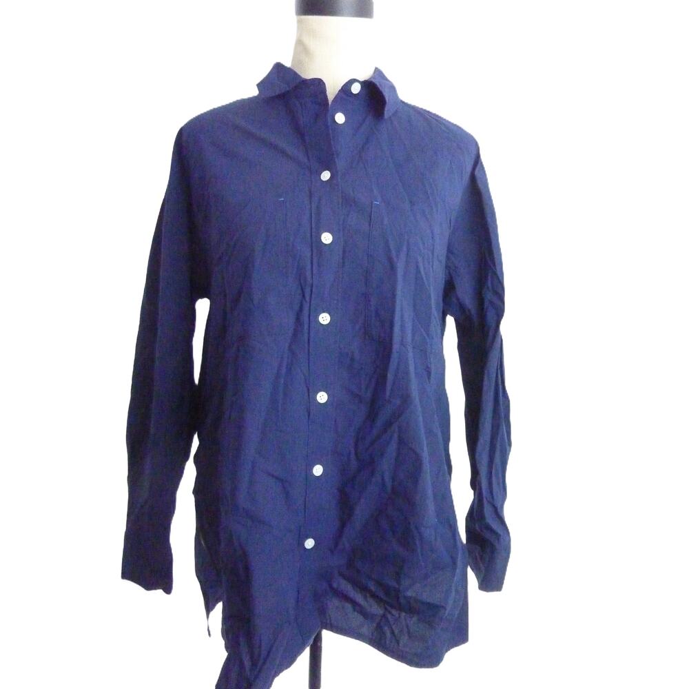 NWT Madewell The Oversized Straight Hem Shirt in Signature Poplin Size S